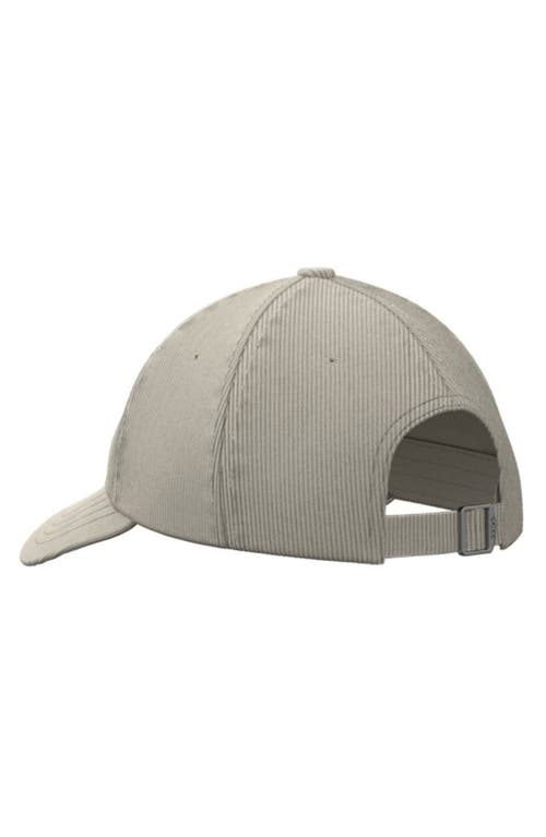Hugo Boss Boss Zed Corduroy Baseball Cap In Gray