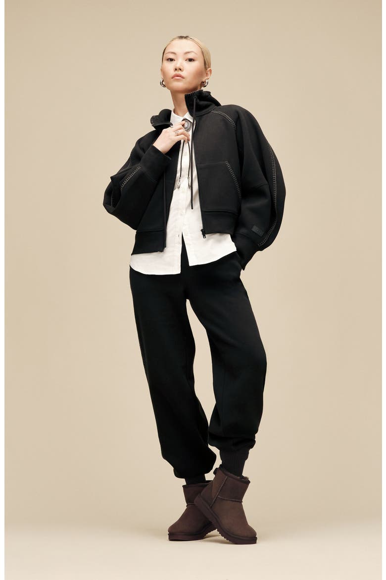 Classic Full Zip Hoodie, Alternate, color, BLACK