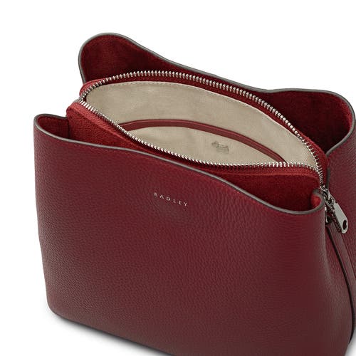 Radley Dukes Place Medium Compartment Crossbody Bag In Red