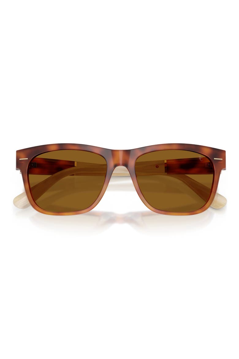 55mm Pillow Sunglasses, Alternate, color, HAVANA / TERRACOTTA