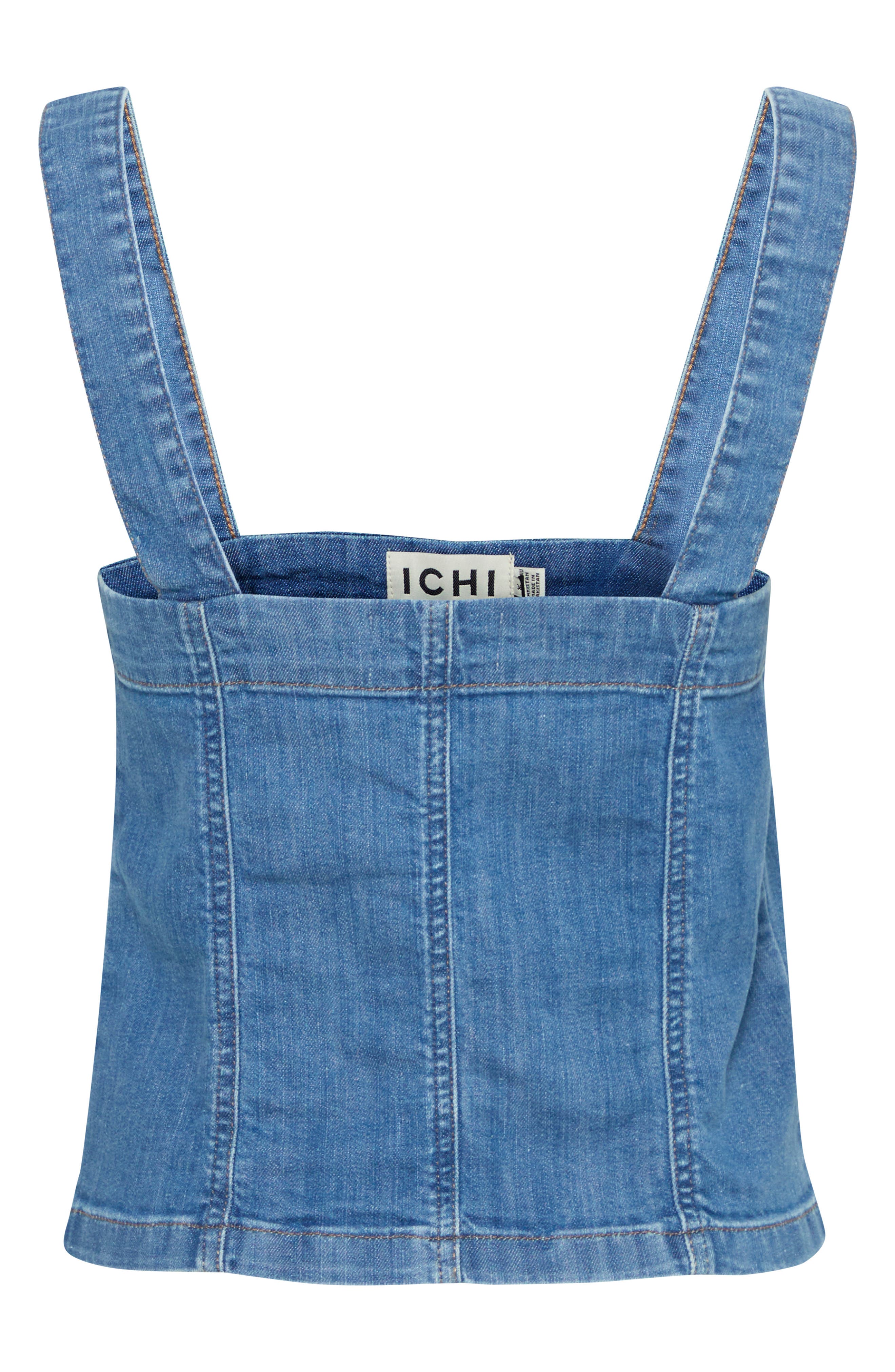 Button Front Denim Top - image 2