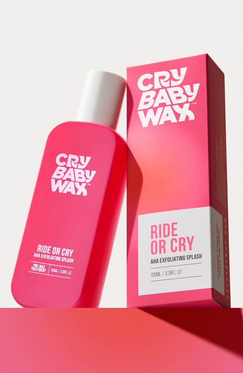 Crybaby Wax Ride or Cry AHA Exfoliating Splash, Alternate, color, 