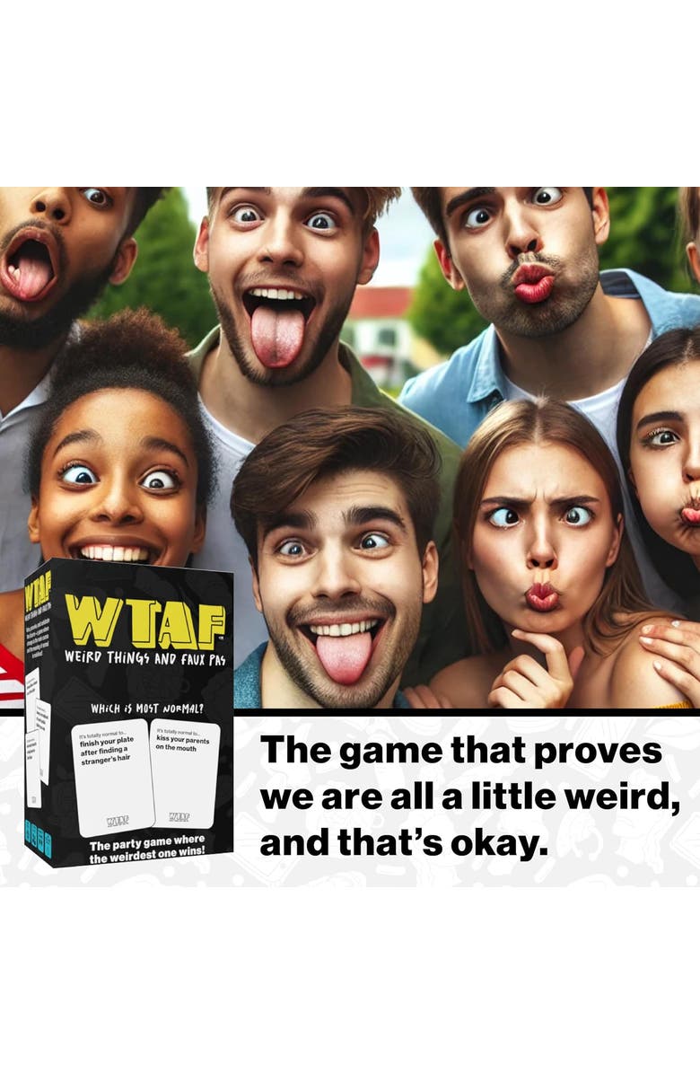 CratedWithLove New Game! Wtaf Adult Party Game, Age 17+, Alternate, color, Multicolored