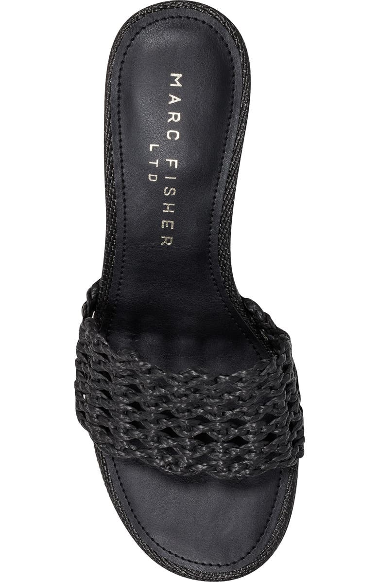 Marc Fisher LTD Jazmine Sandal, Alternate, color, Black