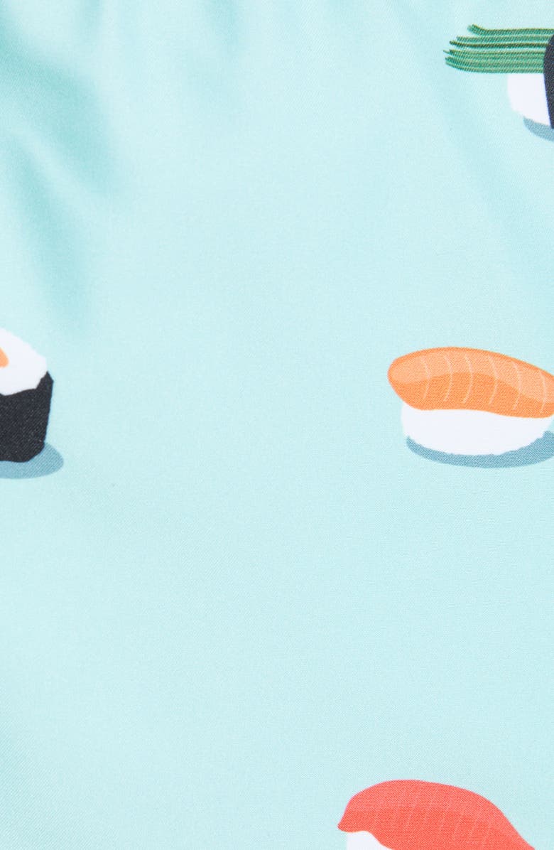 NIKBEN Jiro Print Swim Trunks, Alternate, color,