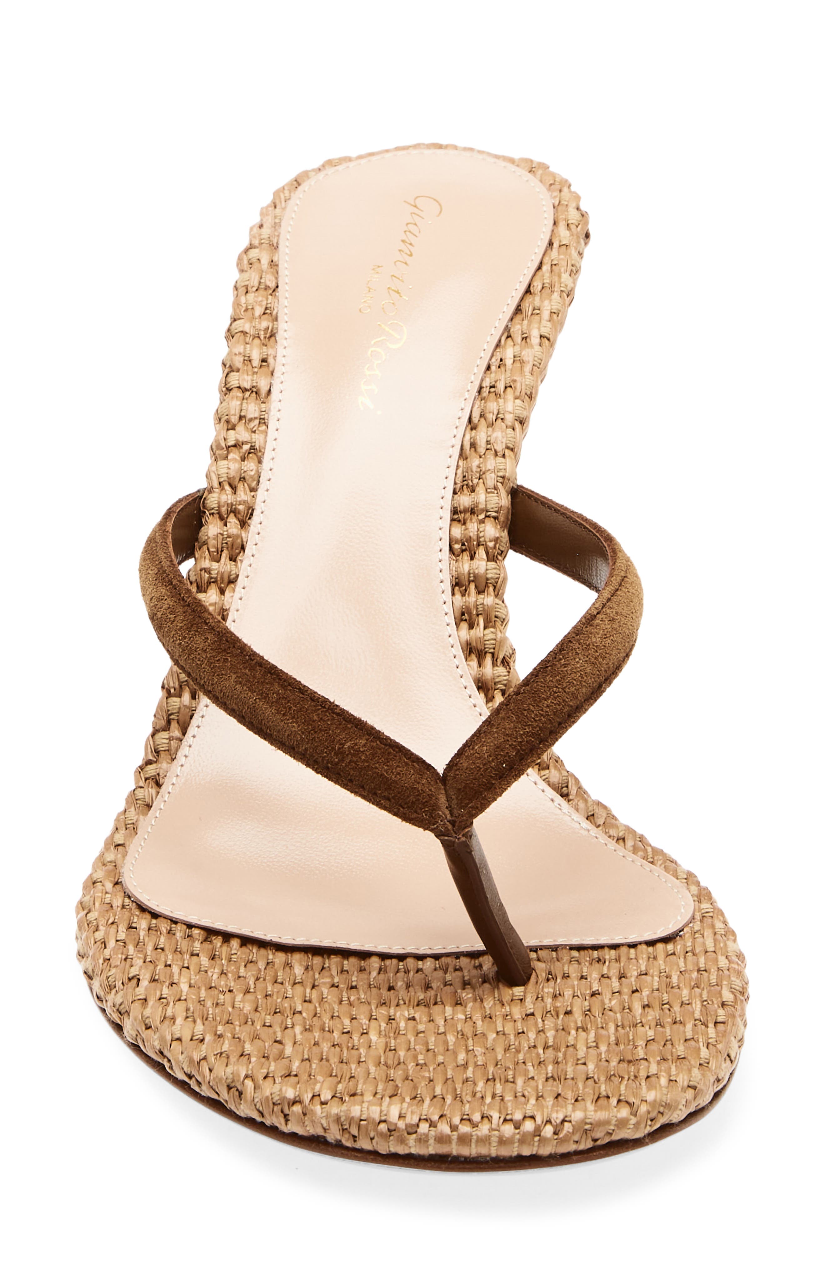 Gianvito Rossi Calypso Sandal, Alternate, color, Texas Tan