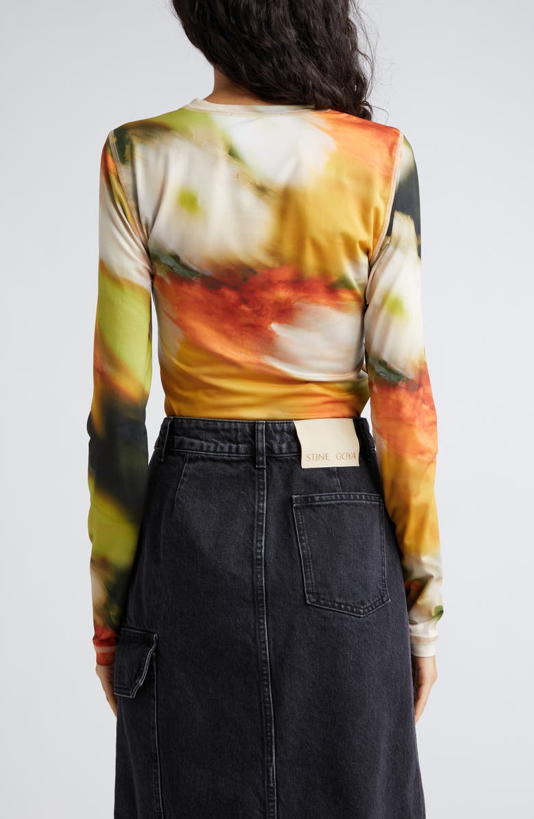 Stine Goya Juno Print Top, Alternate, color,