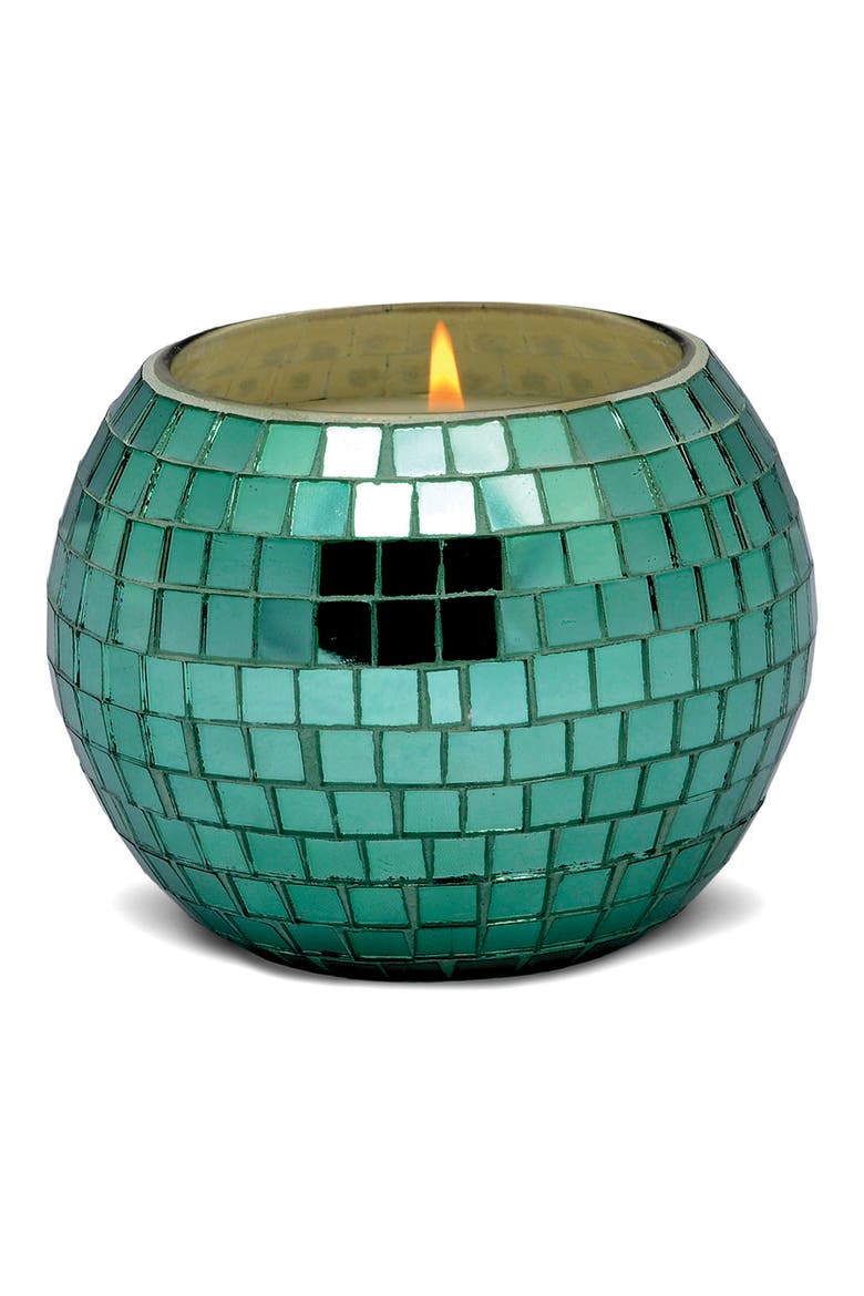 Magique Lavender Fern Disco Ball Candle, Main, color, TABAC & PINE