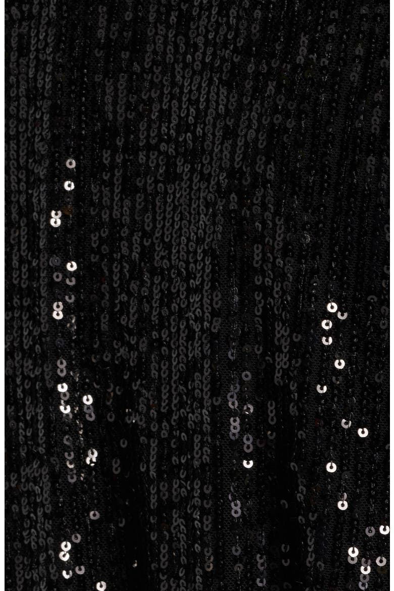Sequin Bomber Jacket, Alternate, color, ANNE BLACK