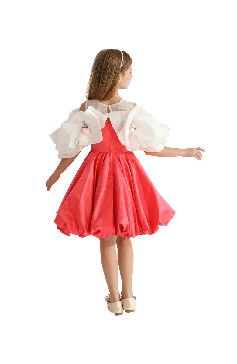 Tulleen Isadora Dress, Alternate, color, Red