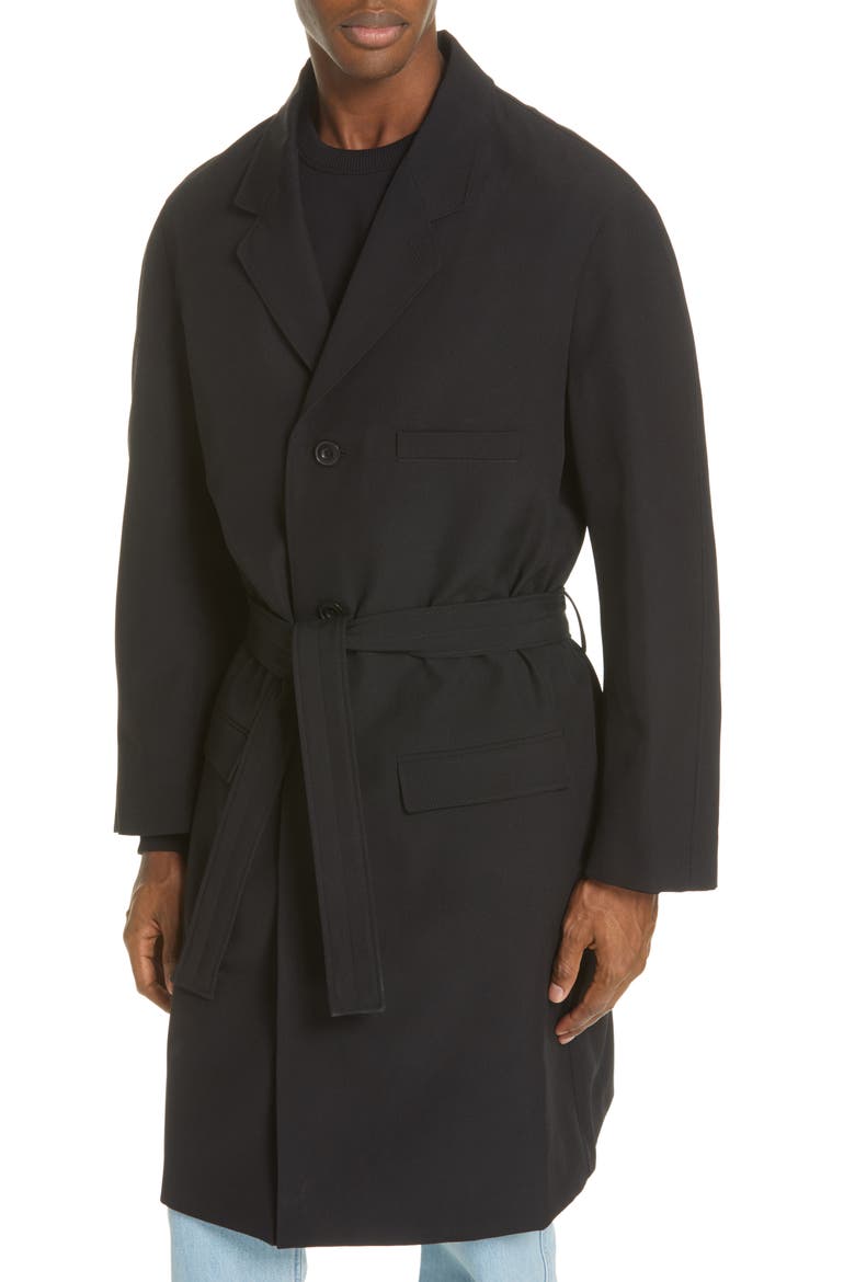 Chesterfield Overcoat, Alternate, color, BLACK