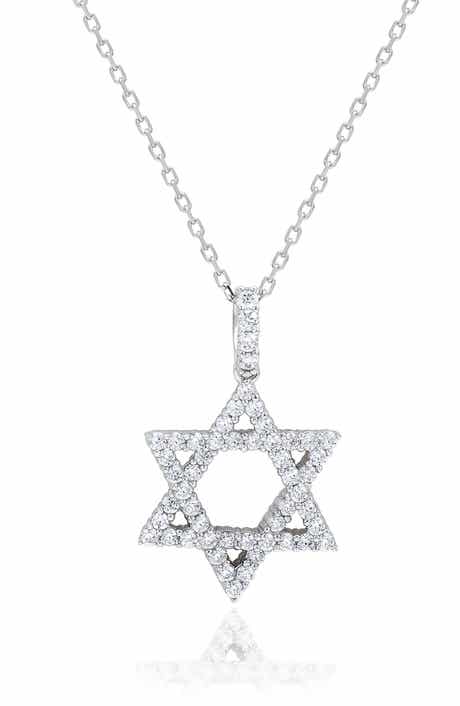 SUZY LEVIAN Star of David Pendant Necklace