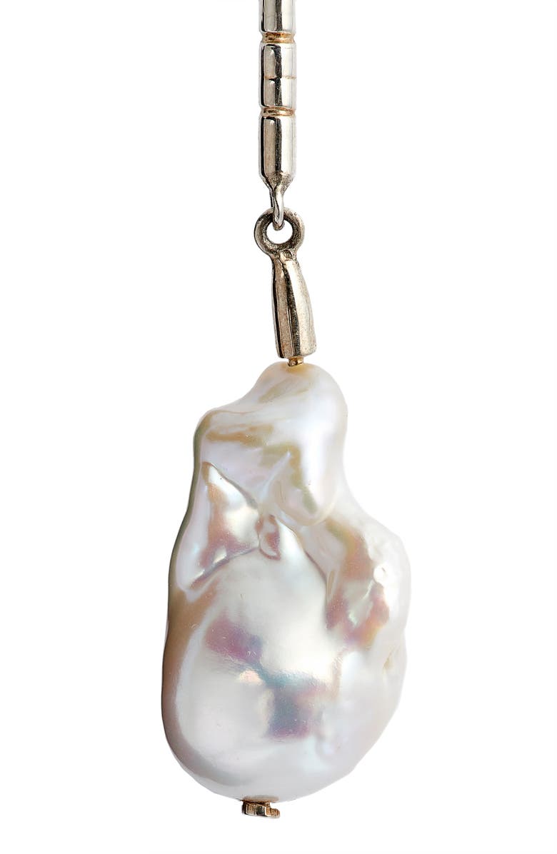 Sophie Buhai Shell & Freshwater Pearl Linear Drop Earrings, Alternate, color, 