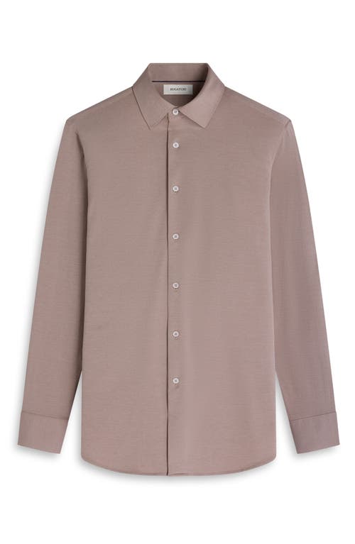 Bugatchi James Ooohcotton® Button-up Shirt In Brown