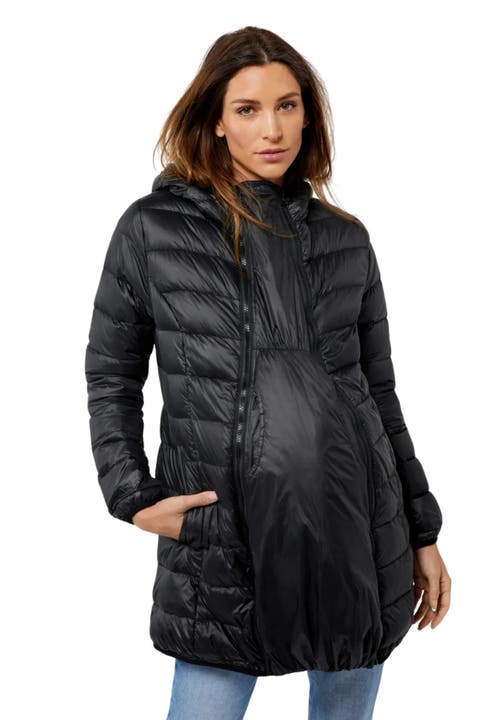 Modern Eternity Ashley 3-in-1 Down Lightweight Maternity Jacket