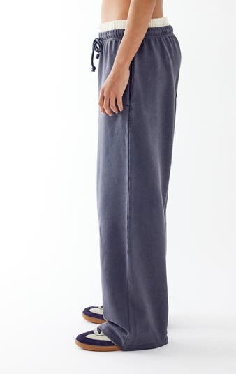 Boxer Wide Leg Sweatpants