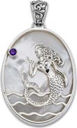 SAMUEL B. Oval Mermaid Pendant