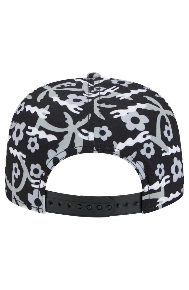 New Era Men's New Era Black Las Vegas Raiders Wakey Wakey Golfer Snapback Hat, Alternate, color, Black