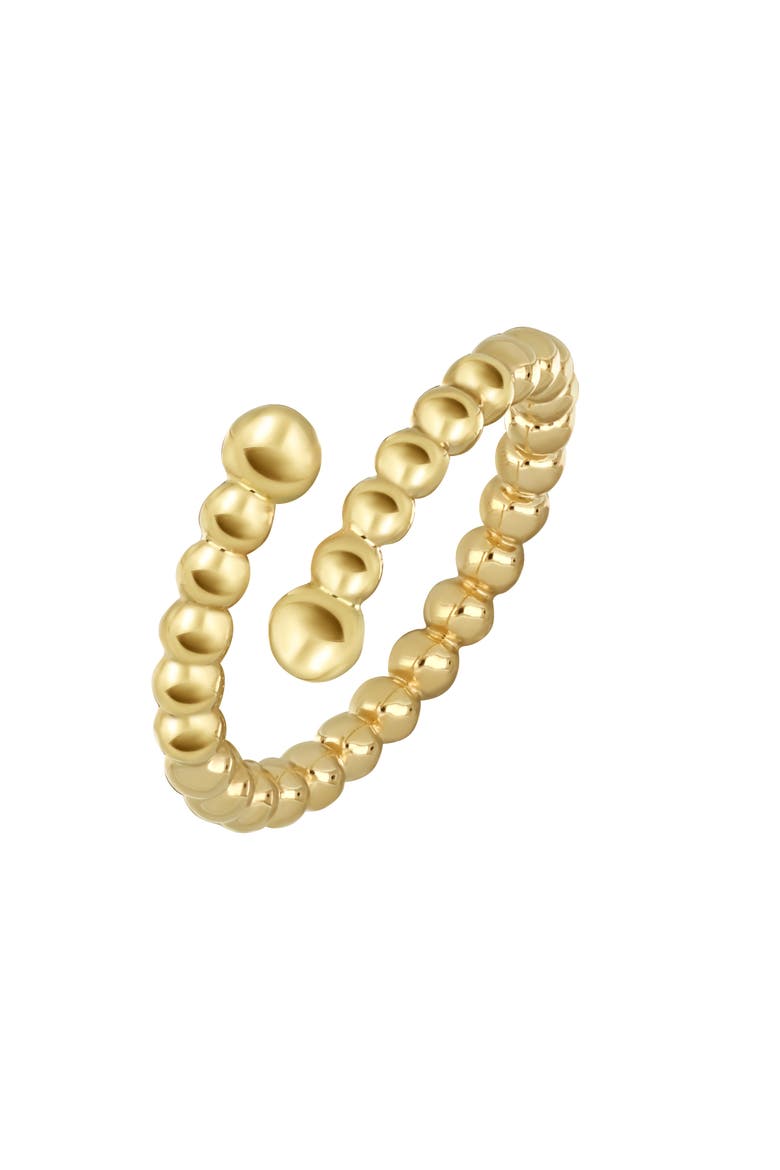 14K Gold Bypass Stacking Ring, Main, color, 14K YELLOW GOLD