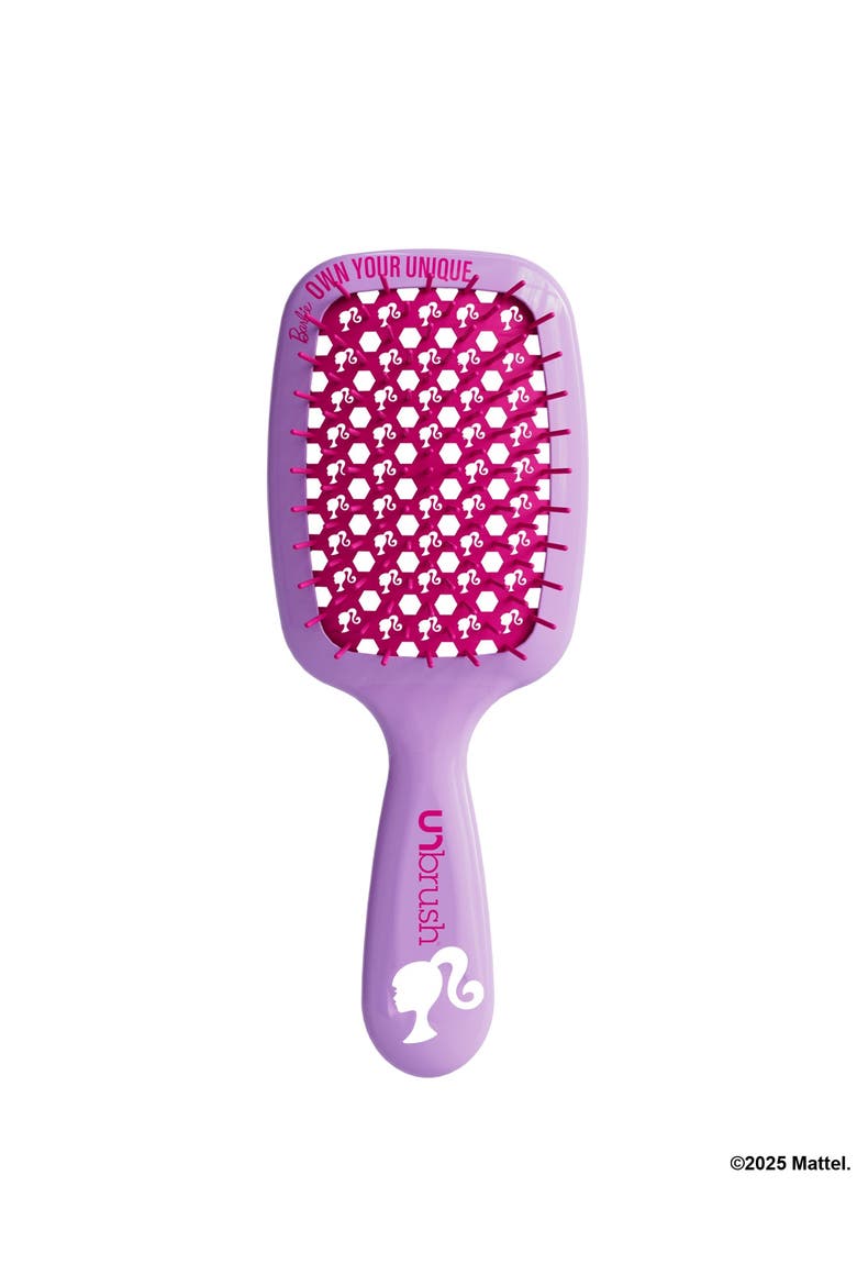 Unbrush Barbie Mini Detangling Brush, Main, color, Pale Purple