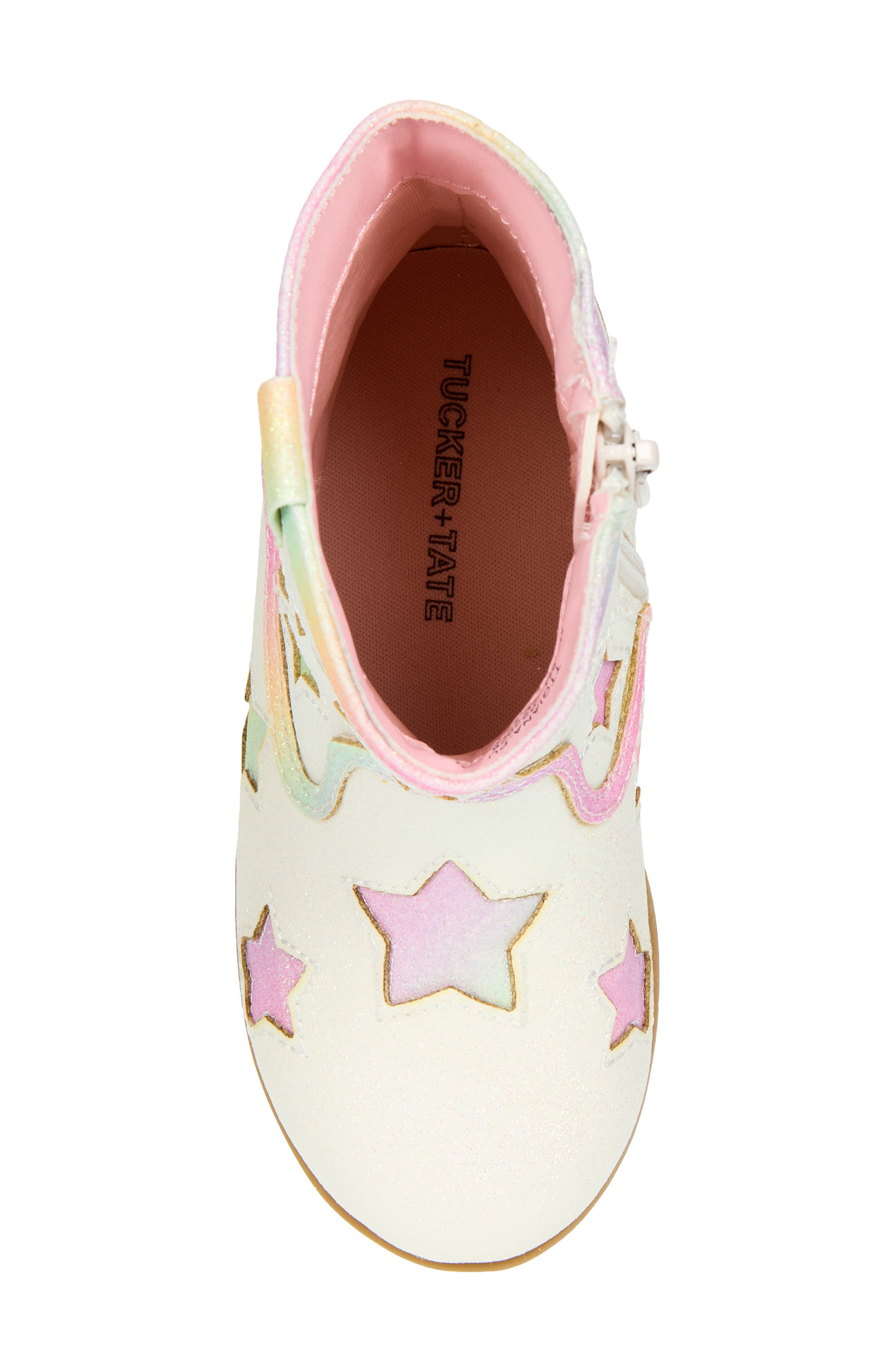 Kids' Giana Western Boot, Alternate, color, RAINBOW GLITTER