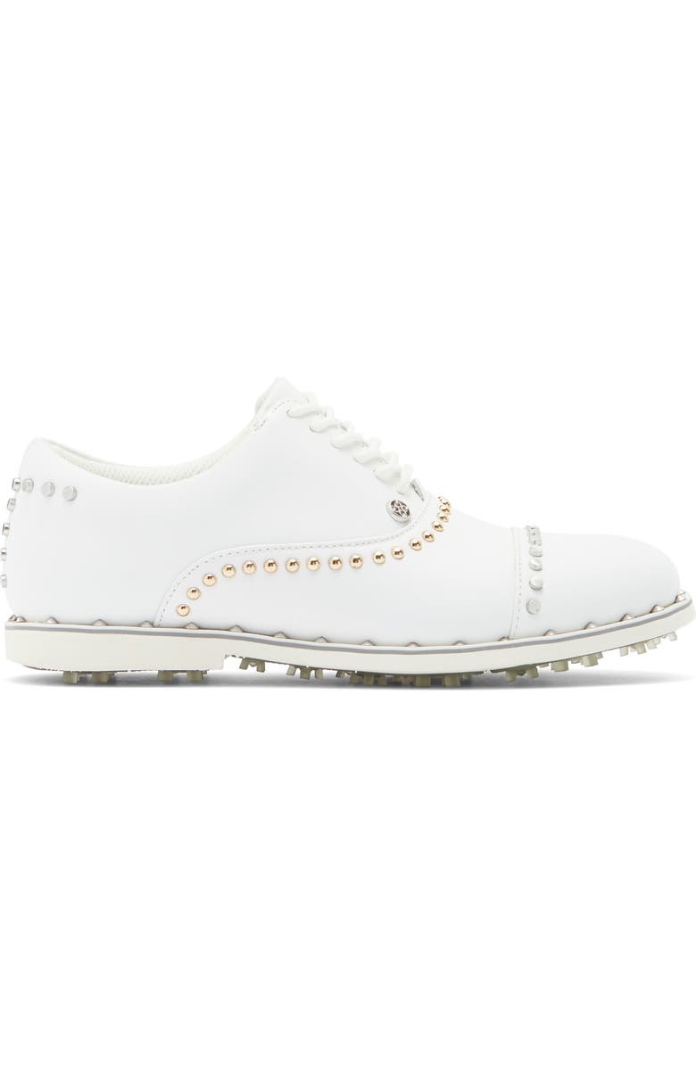 G/FORE Welt Studded Gallivanter Golf Shoe, Alternate, color,