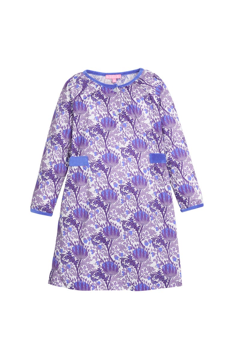 BISBY Kids' Floral Shift Snowmass Dress, Main, color, Concord Floral