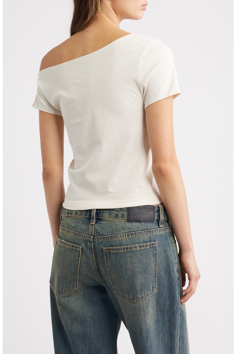 Hibiscus Off the Shoulder Top, Alternate, color, OFF WHITE