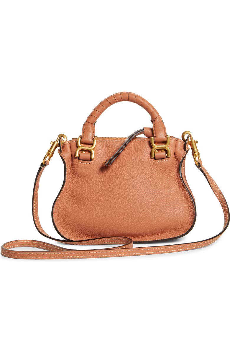 Chloé Mini Marcie Leather Crossbody Bag, Alternate, color,