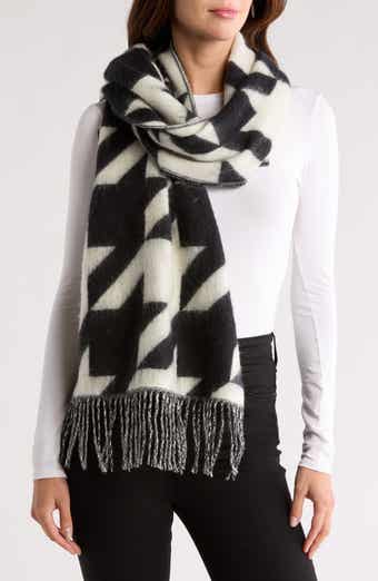 AllSaints Toni Houndstooth Scarf