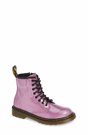 Glitter pink dr martens discount