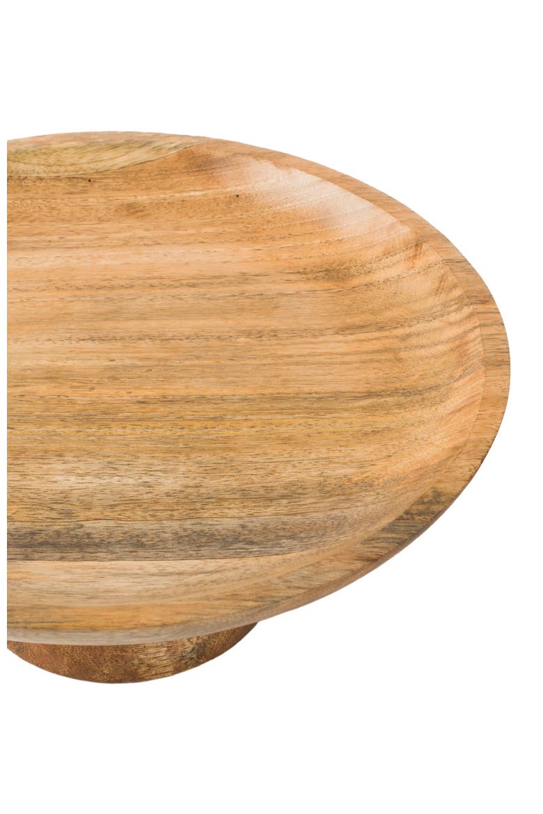 Sienna Mangowood Pedestal Stand, Alternate, color, Brown