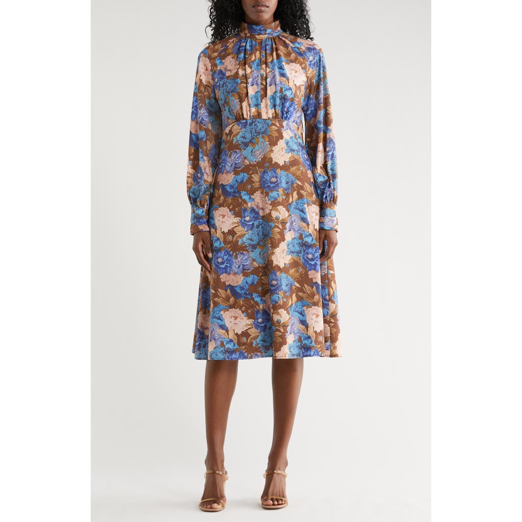 Area Stars Vanna Long Sleeve Dress In Multi