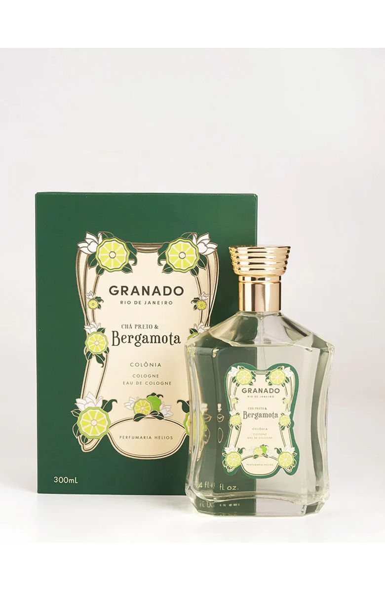 GRANADO Chá Preto & Bergamota Eau de Cologne 300ml, Main, color, Clear