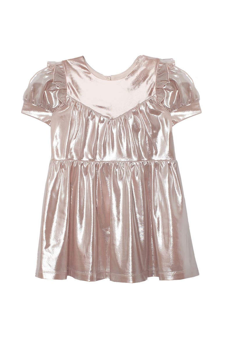 Golden Glow Pink Dress, Main, color, Pink