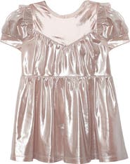 Isobella & Chloe Golden Glow Pink Dress