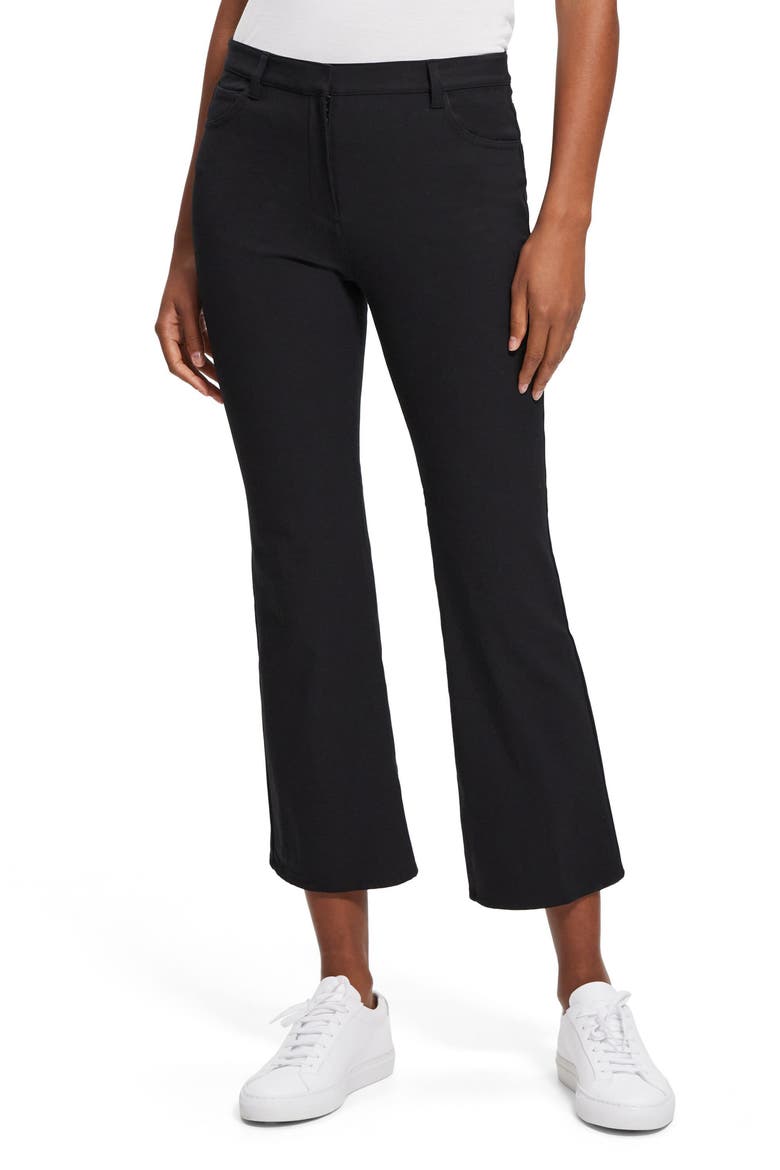 Kick Flare Pants, Main, color, BLK