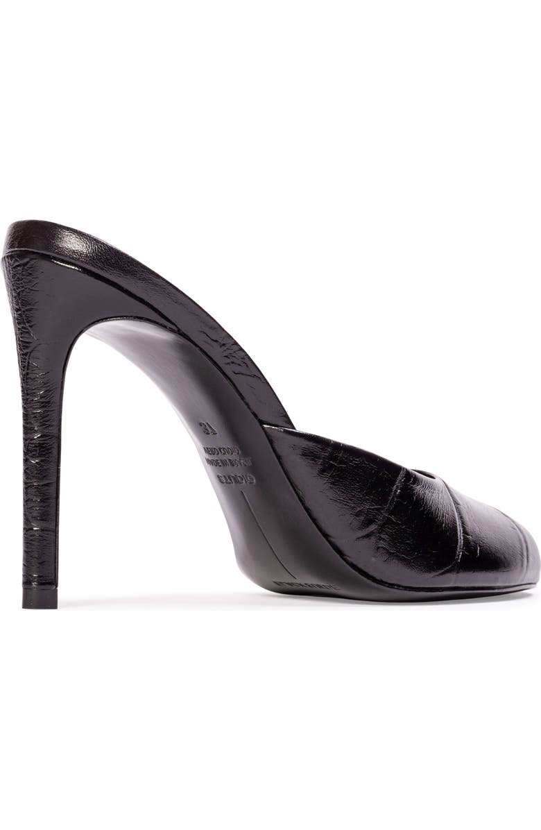 BLACK SUEDE STUDIO Alessia Croc Mule, Alternate, color, Black Croc Leather