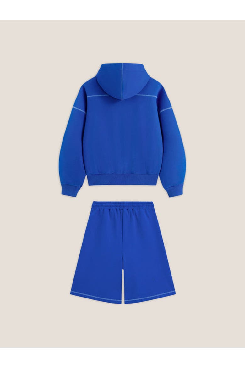 Cloud Boxy Sweat Set, Alternate, color, Blue