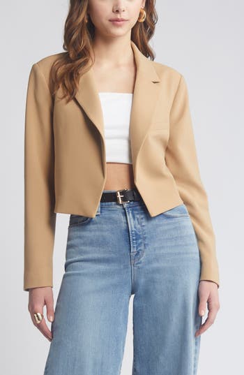 Open Edit Boxy Crop Blazer