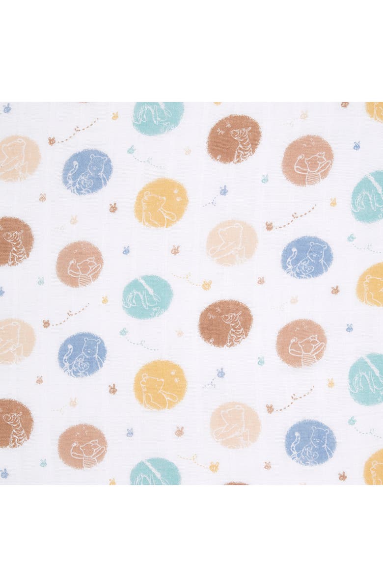 aden + anais 3-Pack Classic Swaddling Cloths, Alternate, color, Winnie In The Woods