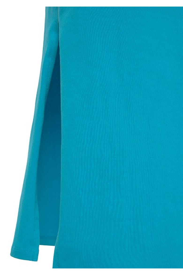 Women's Strapless Back Cutout Dress, Alternate, color, Turquoise