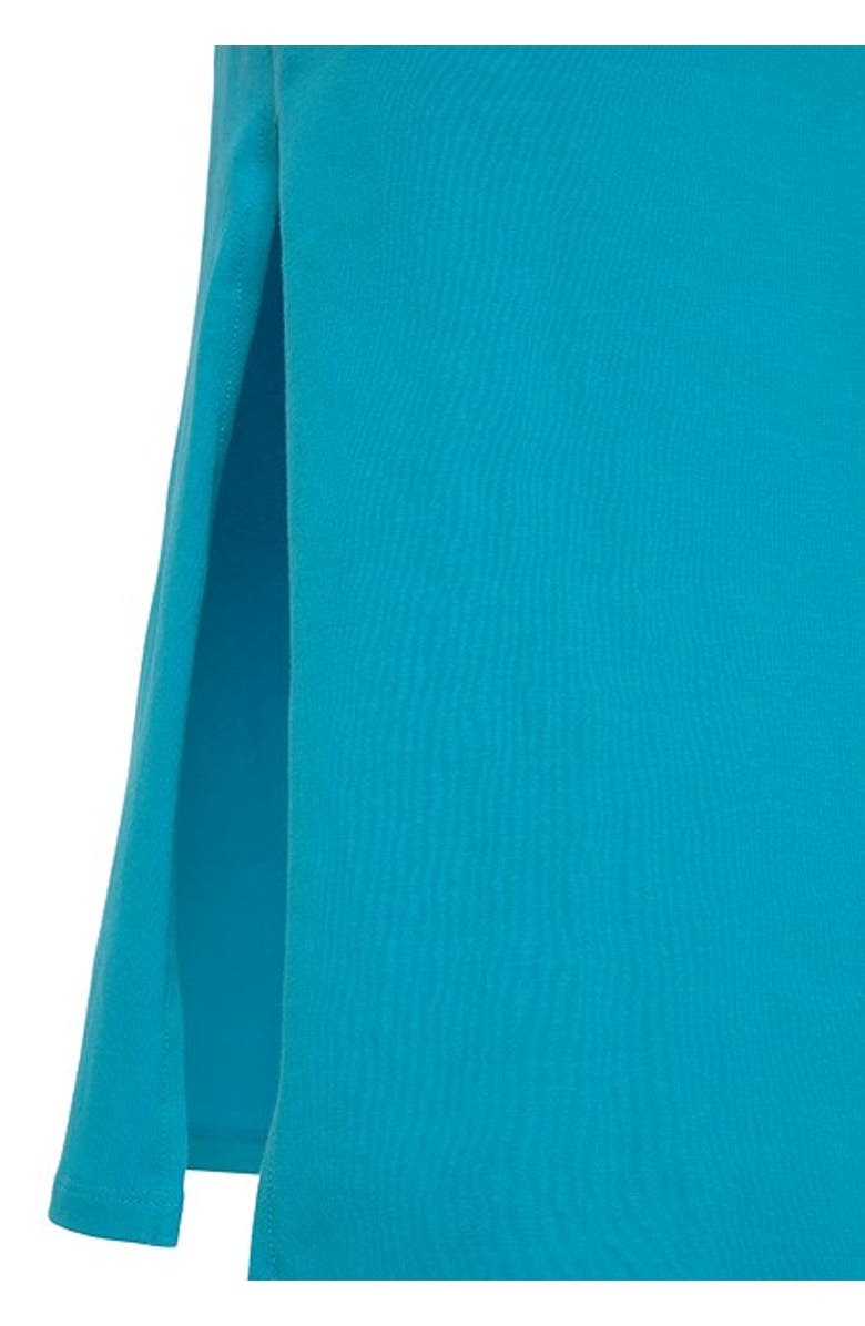 LASCANA Women's Strapless Back Cutout Dress, Alternate, color, Turquoise