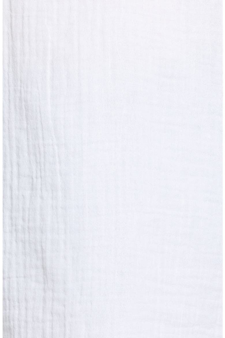 Women's Long Sleeve High/Low Tunic, Alternate, color, WHITE