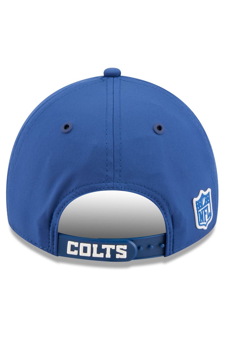 Men's New Era Royal Indianapolis Colts 2026 Sideline Casual Classic Adjustable Hat, Alternate, color, Royal