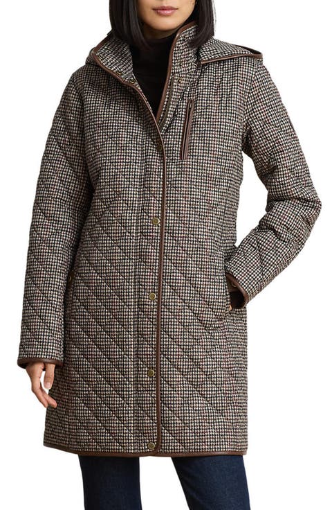 Quilted Hooded Coat