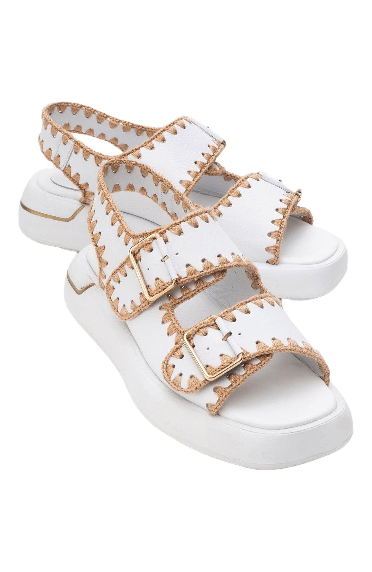  White Leather