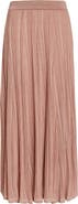 Zimmermann Lucky Metallic Rib Maxi Skirt