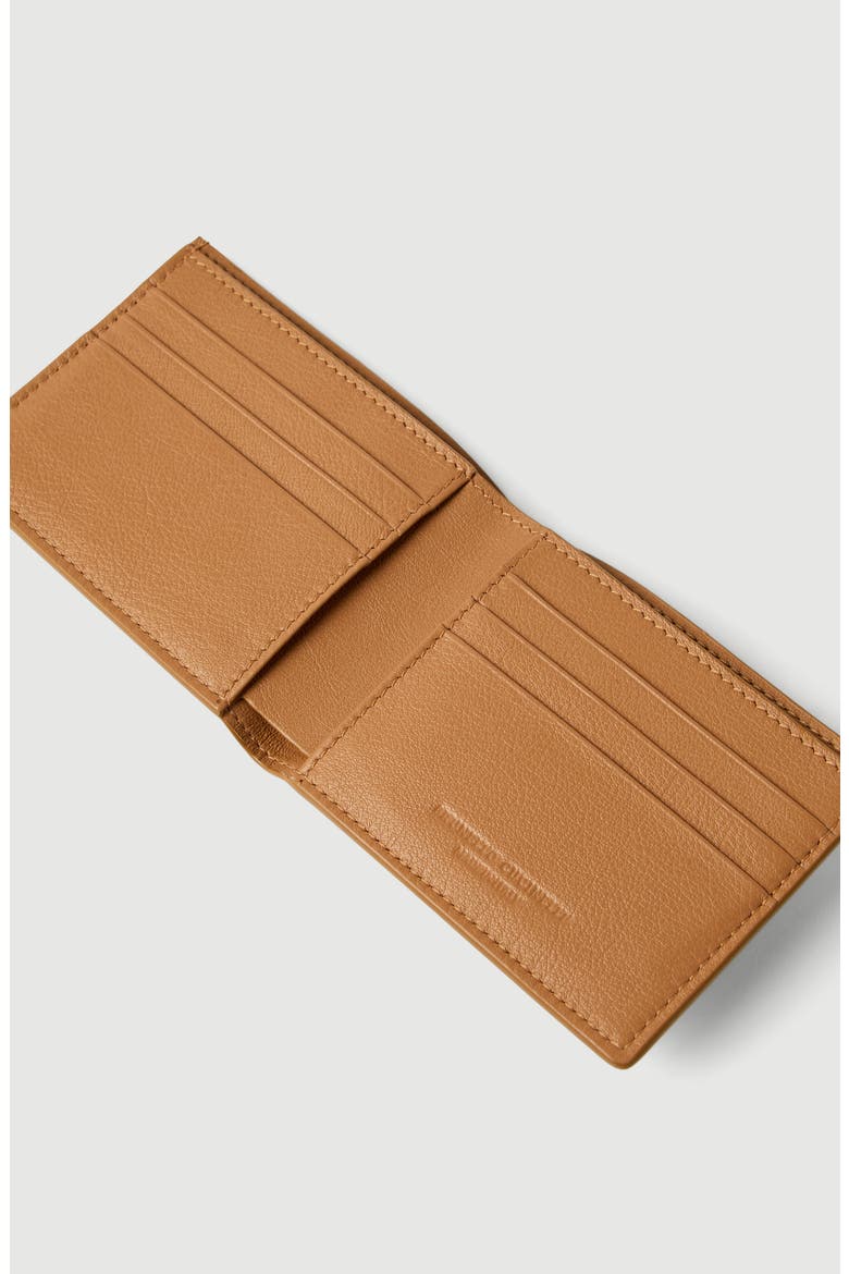 Nubuck wallet, Alternate, color, Cognac