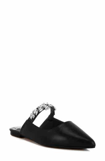 Rag & Co Magnum Crystal Strap Mule